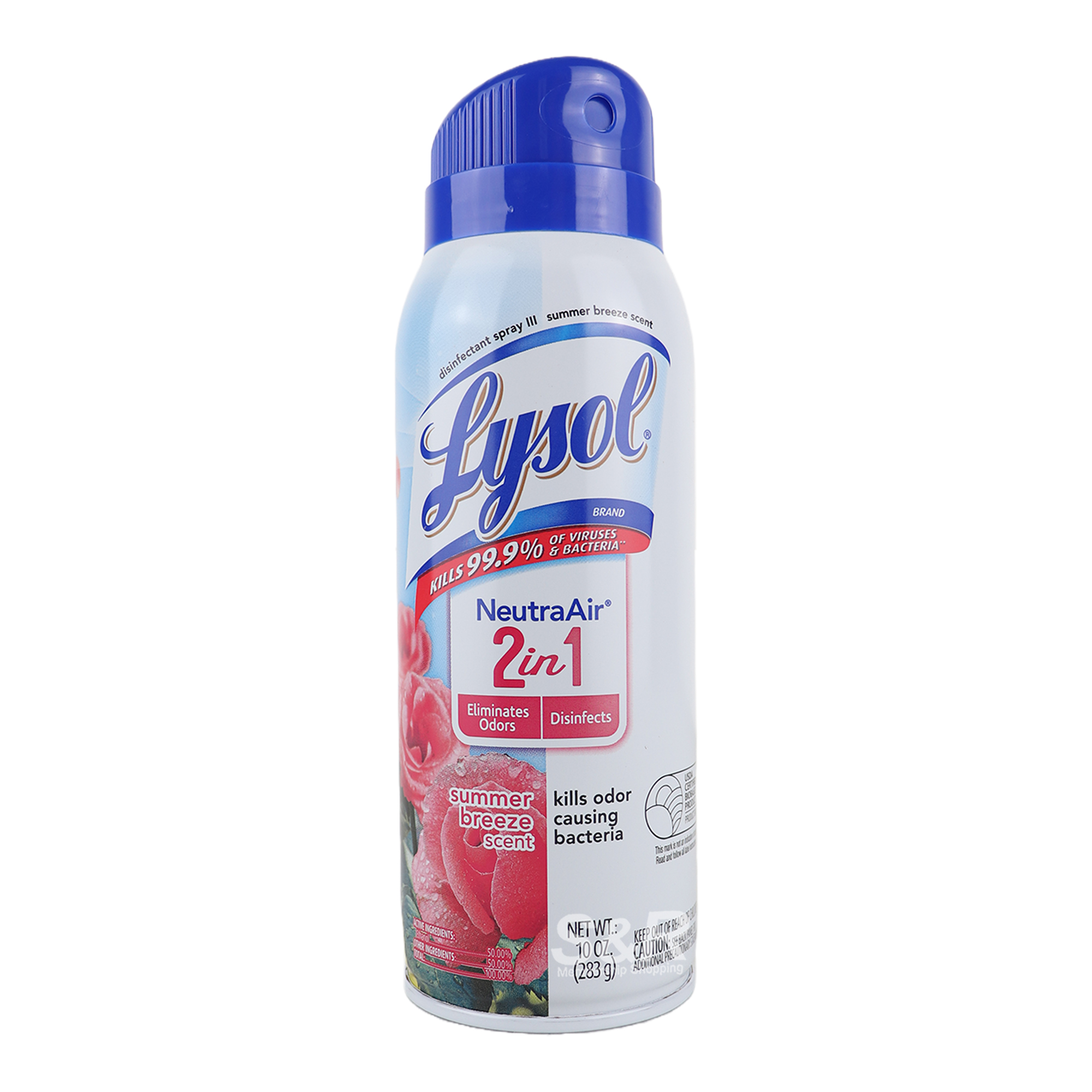 Lysol Neutra Air Summer Breeze Disinfectant Spray 283g